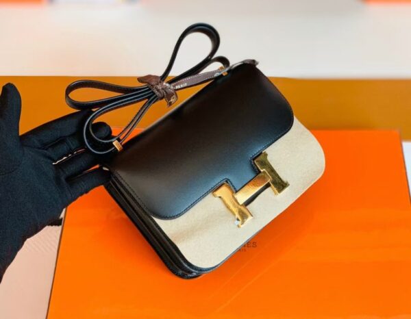 mmexport1672913529073-1024x795-1 Hermes Constance Box Black Gold Hardware 18cm Full Handmade