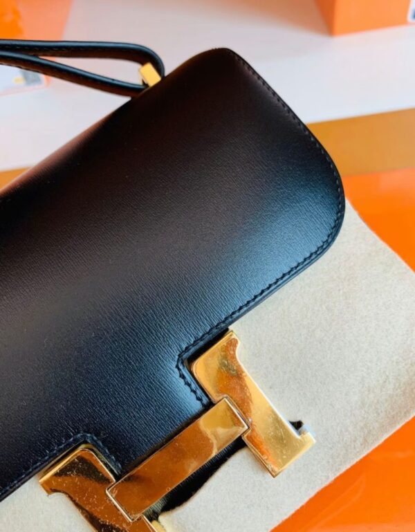 mmexport1672913533418-799x1024-1 Hermes Constance Box Black Gold Hardware 18cm Full Handmade