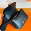 Hermes Constance Box Black Gold Hardware 18cm Full Handmade