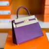 Hermes Kelly Epsom 9w Dreamy Purple Gold Hardware 25cm Full Handmade