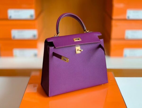 mmexport1673322941542-1024x777-1 Hermes Kelly Epsom 9w Dreamy Purple Gold Hardware 25cm Full Handmade