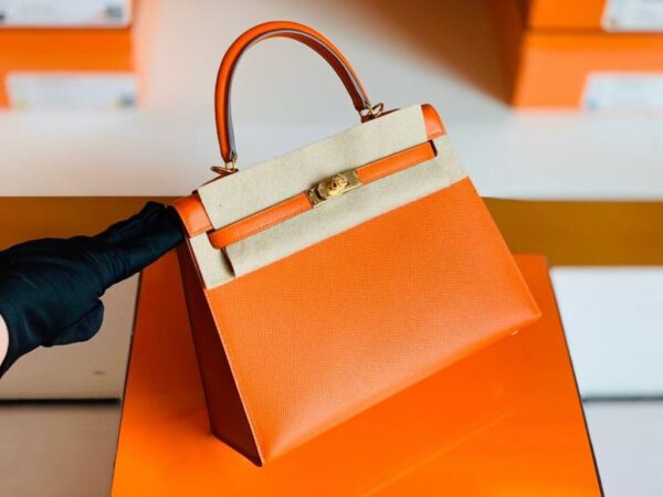 mmexport1673322962700-1024x768-1 Hermes Kelly Epsom cc93 Orange Gold Hardware 25cm Full Handmade