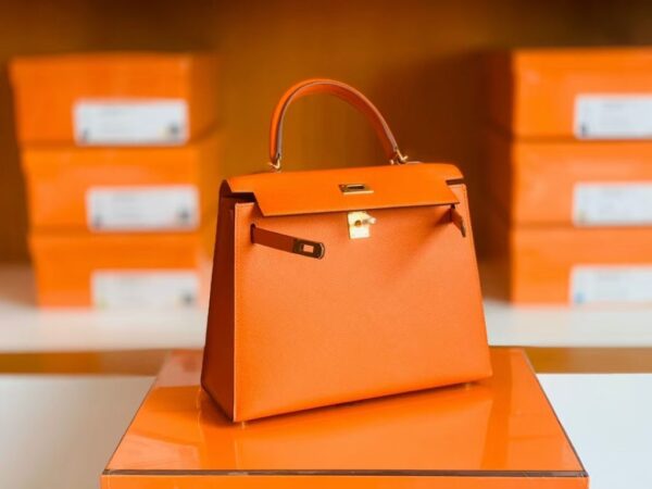 mmexport1673322964020-1024x768-1 Hermes Kelly Epsom cc93 Orange Gold Hardware 25cm Full Handmade
