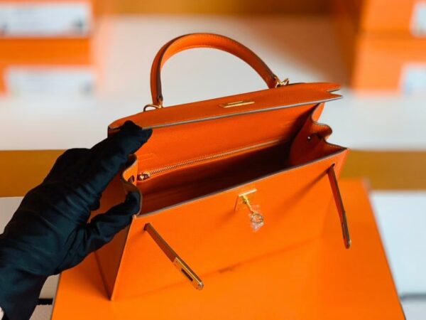 mmexport1673322968402-1024x768-1 Hermes Kelly Epsom cc93 Orange Gold Hardware 25cm Full Handmade