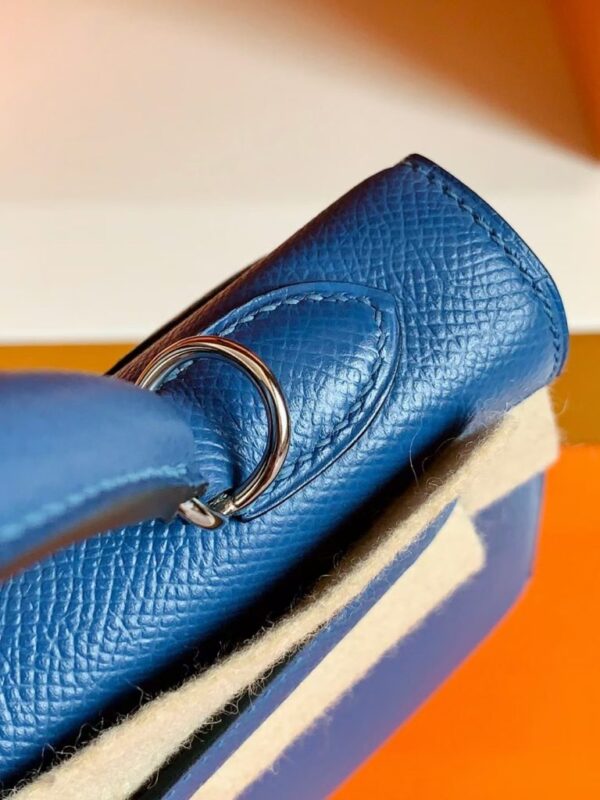 mmexport1673323203316-768x1024-1 Hermes Kelly Epsom R2 Blue Agate Silver Hardware 25cm Full Handmade