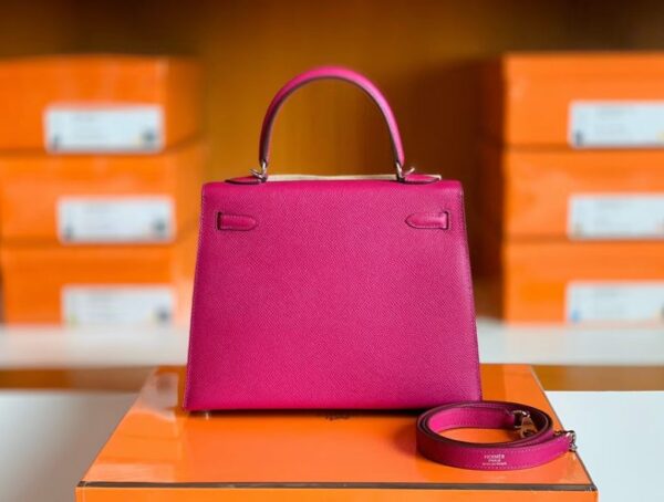 mmexport1673323223505-1024x774-1 Hermes Kelly Epsom L3 Rose Pink Gold Hardware 25cm Full Handmade