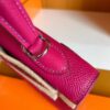 Hermes Kelly Epsom L3 Rose Pink Gold Hardware 25cm Full Handmade