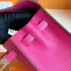 Hermes Kelly Epsom L3 Rose Pink Gold Hardware 25cm Full Handmade