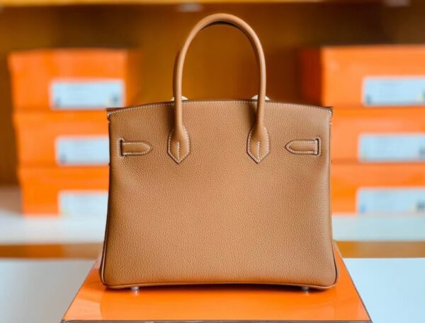 mmexport1673338393299-1024x779-1 Hermes Birkin Togo CK37 Golden Brown Silver Hardware 30cm Full Handmade