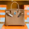 mmexport1673338394622-1024x783-1 Hermes Birkin Togo CK37 Golden Brown Silver Hardware 30cm Full Handmade