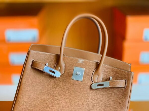 mmexport1673338400665-1024x768-1 Hermes Birkin Togo CK37 Golden Brown Silver Hardware 30cm Full Handmade