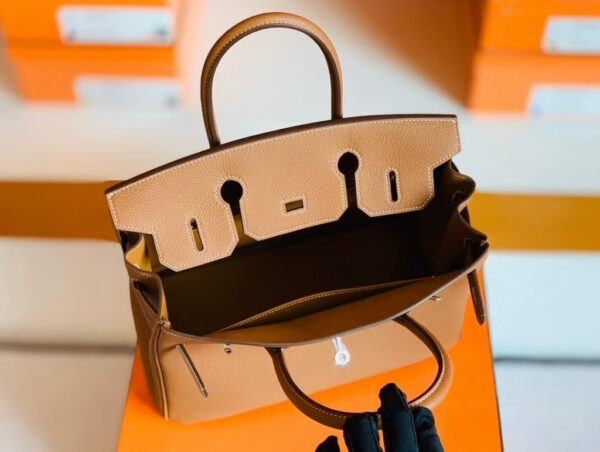 mmexport1673338403754-1024x772-1 Hermes Birkin Togo CK37 Golden Brown Silver Hardware 30cm Full Handmade
