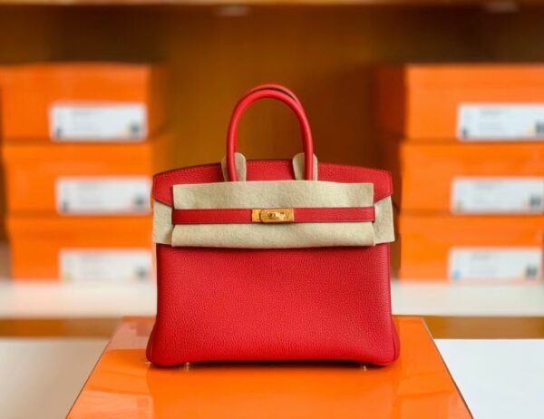 mmexport1673338460148-1024x789-1 Hermes Birkin Togo Q5 rouge casaque Gold Hardware 25cm Full Handmade