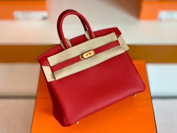 mmexport1673338462852-1024x768-1 Hermes Birkin Togo Q5 rouge casaque Gold Hardware 25cm Full Handmade