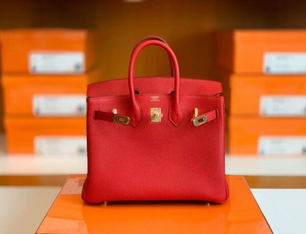 mmexport1673338467168-1024x781-1 Hermes Birkin Togo Q5 rouge casaque Gold Hardware 25cm Full Handmade