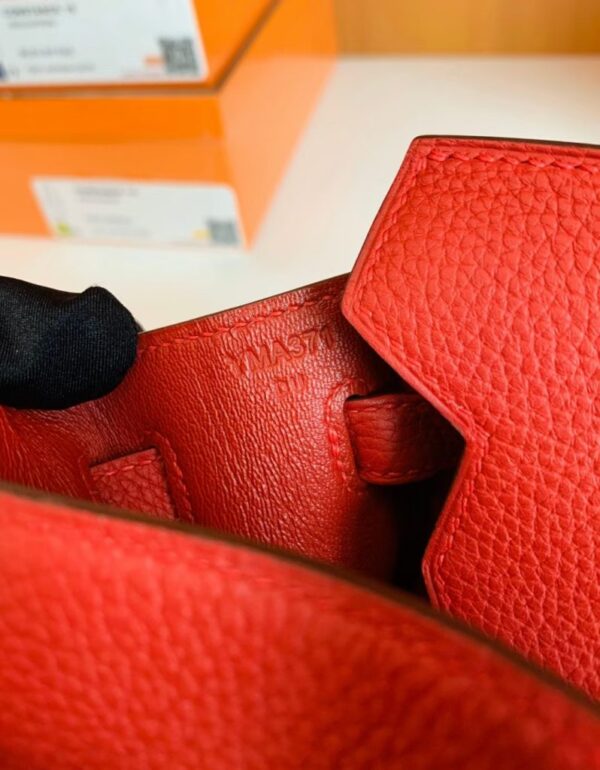 mmexport1673338471869-798x1024-1 Hermes Birkin Togo Q5 rouge casaque Gold Hardware 25cm Full Handmade
