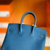 Hermes Birkin Togo S4 Deep blue GHW Gold Hardware 25cm Full Handmade
