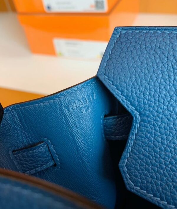 mmexport1673338504228-867x1024-1 Hermes Birkin Togo S4 Deep blue GHW Gold Hardware 25cm Full Handmade