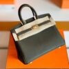 Hermes Birkin Togo CK46 charcoal grey Gold Hardware 25cm Full Handmade
