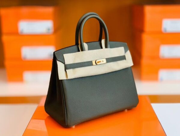 mmexport1673338521199-1024x776-1 Hermes Birkin Togo CK46 charcoal grey Gold Hardware 25cm Full Handmade