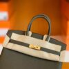Hermes Birkin Togo CK46 charcoal grey Gold Hardware 25cm Full Handmade