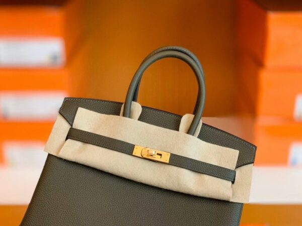mmexport1673338524203-1024x768-1 Hermes Birkin Togo CK46 charcoal grey Gold Hardware 25cm Full Handmade
