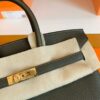 Hermes Birkin Togo CK46 charcoal grey Gold Hardware 25cm Full Handmade