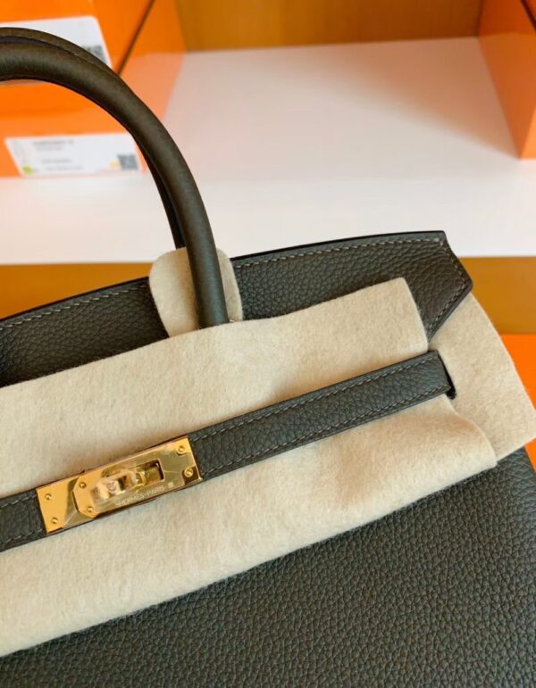mmexport1673338527406-797x1024-1 Hermes Birkin Togo CK46 charcoal grey Gold Hardware 25cm Full Handmade