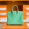 Hermes Birkin Togo Avocado green Gold Hardware 25cm Full Handmade