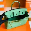 Hermes Birkin Togo Avocado green Gold Hardware 25cm Full Handmade