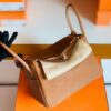 mmexport1673338725308-1024x768-1 Hermes Lindy TC Leather CK37 Golden Brown Gold Hardware 30cm Full Handmade