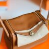 mmexport1673338731038-1024x757-1 Hermes Lindy TC Leather CK37 Golden Brown Gold Hardware 30cm Full Handmade