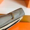 Hermes Mini Kelly Epsom gris ashpite Gold Hardware 19cm Full Handmade