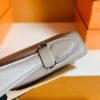 Hermes Kelly Pochette Epsom gris ashpite Gold Hardware 22cm Full Handmade