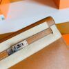 Hermes kelly dance Swift Golden Brown Silver Hardware 22cm Full Handmade