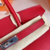 mmexport1673343568601-768x1024-1 Hermes Birkin Togo S3 Rouge Red Silver Hardware 30cm Full Handmade
