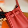 Hermes Birkin Togo D5 Coral red Gold Hardware 30cm Full Handmade