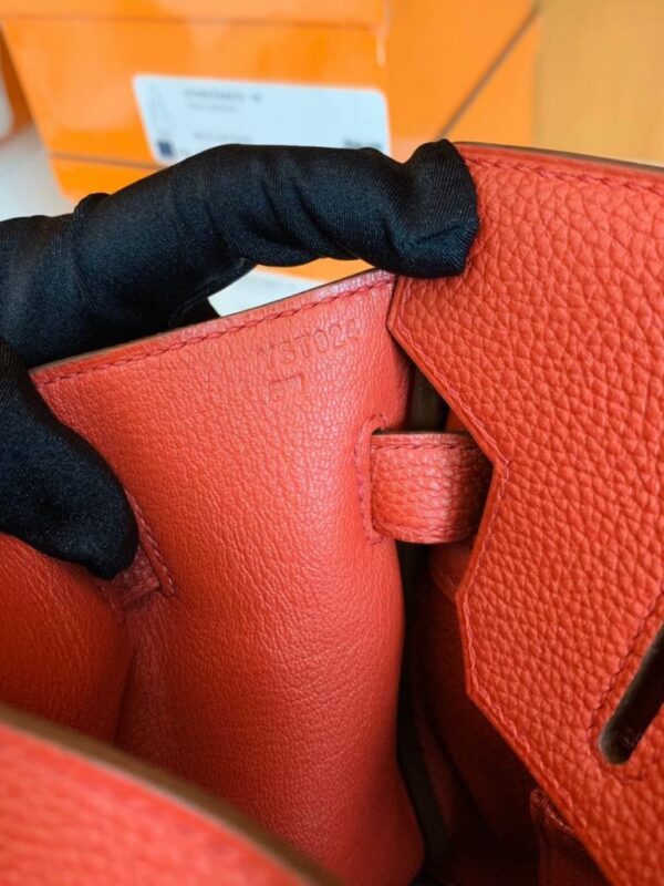 mmexport1673343602235-768x1024-1 Hermes Birkin Togo D5 Coral red Gold Hardware 30cm Full Handmade