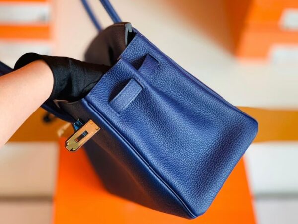 mmexport1673344721948-1024x768-1 Hermes Birkin Togo M3 ink Blue Gold Hardware 30cm Full Handmade