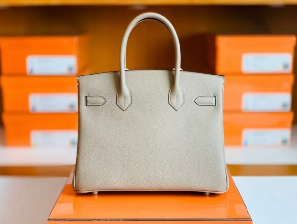 mmexport1673344782195-1024x774-1 Hermes Birkin Togo ck81 Gris T Gold Hardware 30cm Full Handmade