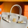 Hermes Birkin Togo ck81 Gris T Gold Hardware 30cm Full Handmade