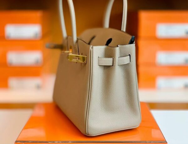 mmexport1673344792007-1024x785-1 Hermes Birkin Togo ck81 Gris T Gold Hardware 30cm Full Handmade