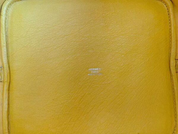 mmexport1673344874952-1024x768-1 Hermes Picotin Lock Ostrich Lemon yellow Silver Hardware 22cm Full Handmade