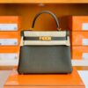 mmexport1673774841244-1024x779-1 Hermes Kelly Togo CK46 carbon grey Gold Hardware 28cm Full Handmade