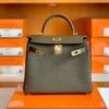 mmexport1673774848730-1024x777-1 Hermes Kelly Togo CK46 carbon grey Gold Hardware 28cm Full Handmade