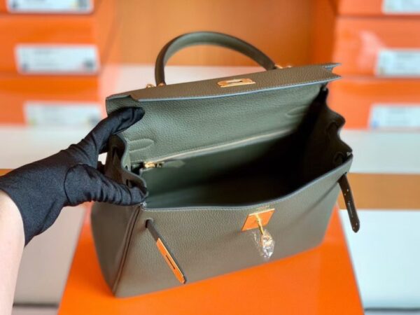mmexport1673774850385-1024x768-1 Hermes Kelly Togo CK46 carbon grey Gold Hardware 28cm Full Handmade