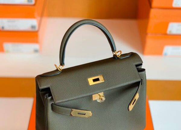 mmexport1673774852035-1024x736-1 Hermes Kelly Togo CK46 carbon grey Gold Hardware 28cm Full Handmade