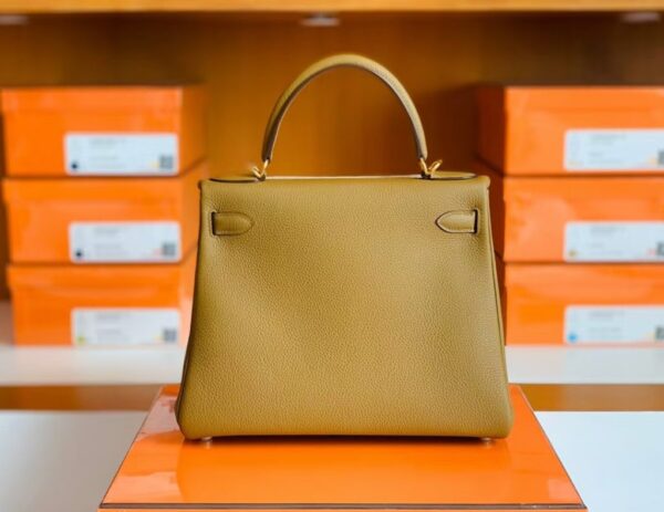 mmexport1673774873216-1024x791-1 Hermes Kelly Togo U8 Light Golden color Gold Hardware 28cm Full Handmade