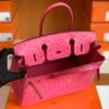 mmexport1673775052188-1024x787-1 Hermes Birkin Ostrich 5J Rose Pink Gold Hardware 30cm Full Handmade
