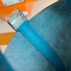 Hermes Picotin Lock Togo P3 Candy Blue Silver Hardware 18cm Full Handmade